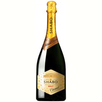 Shabo Charmat White Brut Sparkling Wine 10.5-13.5% 0.75l - buy, prices for Biotus - photo 1