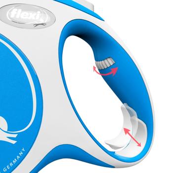 Flexi New Comfort Roulette Leash with Tape L Up to 50kg 8m Blue - buy, prices for - photo 4