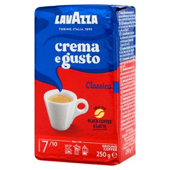 Кава Lavazza Crema e Gusto мелена 250г - купити, ціни на Восторг - фото 4