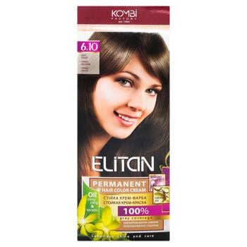 Elitan Intensive Hair Dye №6.10 Dark blond - buy, prices for EKO Market - photo 2