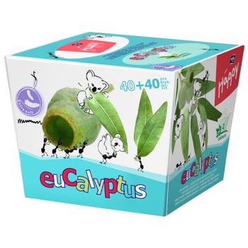 Bella Baby Happy Two-layer Paper Handkerchiefs with Eucalyptus Aroma 40+40pcs - buy, prices for NOVUS - photo 2