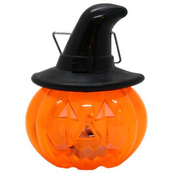LED Candle Pumpkin in Hat Decoration 9cm - buy, prices for ULTRAMARKET - photo 1