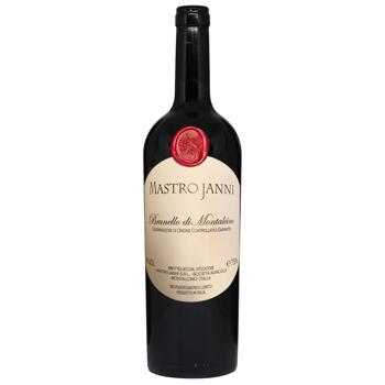 Вино Mastrojanni Brunello di Montalcino красное сухое 14,5% 0,75л - купить, цены на КОСМОС - фото 1