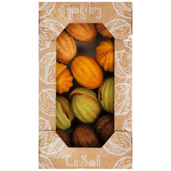 La Sofi Buckwheat Nuts Cookies with Nut Pastes and Condensed Milk 285g - buy, prices for Epicentr FOOD - photo 1