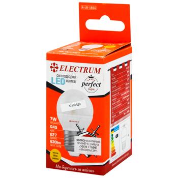 Electrum Led Ball Bulb D45 7W E27 3000K A-LB-1864