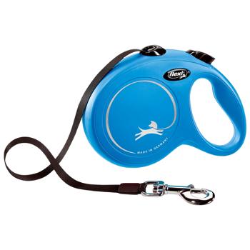 Flexi New Classic Roulette Leash with Tape L Up to 50kg 5m Blue - buy, prices for MasterZoo - photo 1