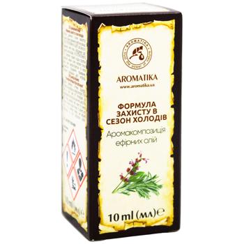 Аромакомпозиція ефірних олій Ароматика Формула захисту в сезон холодів 10мл - купити, ціни на ULTRAMARKET - фото 4