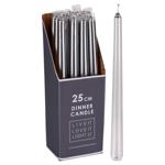 Silver Table Candle 21*21*250mm