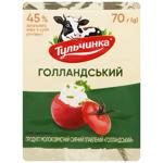 Продукт сирний Тульчинка Голландський плавлений 45% 50г