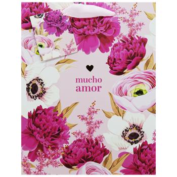 Interdruk Gold Gift Bag 23x18x10cm in assortment - buy, prices for Auchan - photo 3