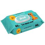 Zeffir For Cleanse Karma Antibacterial Wet Wipes with Flap 60pcs