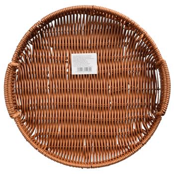 Wicker Fruit Bowl 30.5*4.5cm - buy, prices for - photo 2