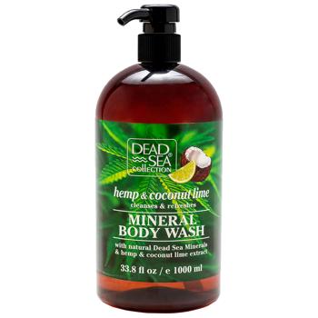 Гель для душа Dead Sea Collection с минералами Мертвого моря и экстрактами конопли кокоса и лайма 1000 мл - купить, цены на ЕКО Маркет - фото 1