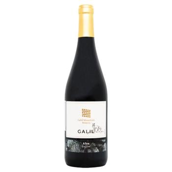 Вино Alon Galil Mountain Winery червоне сухе 14,5% 0,75л - купити, ціни на МегаМаркет - фото 1