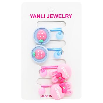 Гумки для волосся 4шт 3727-23 - купити, ціни на Таврія В - фото 4