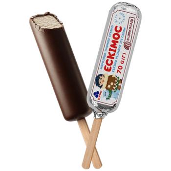 Rud Eskimos Eskimo Plombyr Ice Cream 70g - buy, prices for COSMOS - photo 1