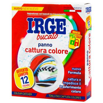 Салфетка-ловушка Irge для стирки цветных вещей 12шт - купить, цены на Таврия В - фото 2