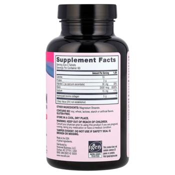 Колаген + вітамін С та біотин, Collagen + Vitamin C & Biotin, NeoCell, супер, 180 таблеток - купити, ціни на Біотус - фото 2