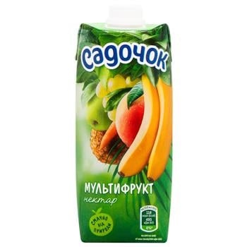 Sadochok Multifruit Nectar 0.5l - buy, prices for COSMOS - photo 2