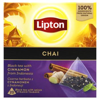 Чай черный Lipton со специями 1,7г*20шт - купить, цены на - фото 3