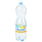 Obolonska Lemon and Orange Flavored Highly Carbonated Mineral Water 2l