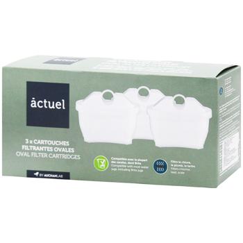 Actuel Oval Filter Cartridges 3pcs - buy, prices for Auchan - photo 1