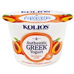 Йогурт Kolios Артизанский греческий с персиком 0% 150г