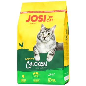 Корм сухой Josera JosiCat Crunchy Chicken с домашней птицей для взрослых кошек 10кг