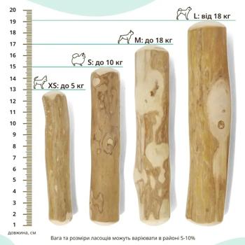 HealthyDoggo Coffee Tree Stick Dog Toy M 17-18cm - buy, prices for MasterZoo - photo 8