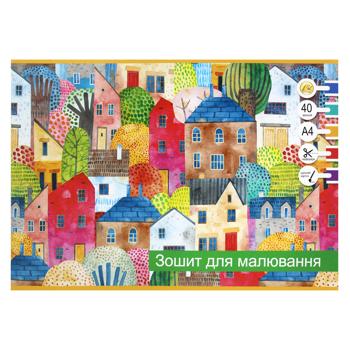 Tetrada Album for Drawing Bracket 40 Sheets - buy, prices for - photo 2