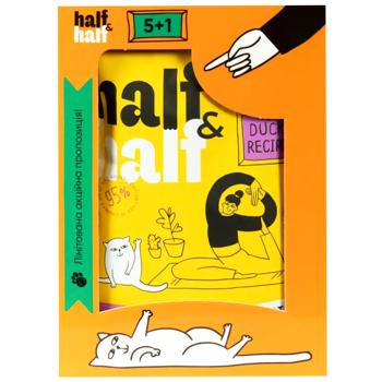 Half&Half Wet Food with Duck for Adult Cats 5+1pcs x 100g - buy, prices for - photo 4