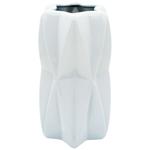 Geo Vase 21cm Glossy Grey