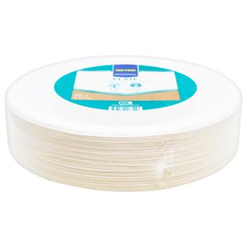 Metro Professional Compostable Round Plates 23cm 50pcs - buy, prices for METRO - photo 1