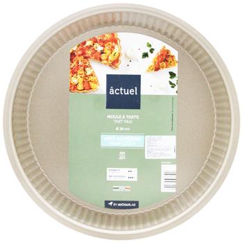 Форма Auchan стальная для тарта 28см - купить, цены на Auchan - фото 2