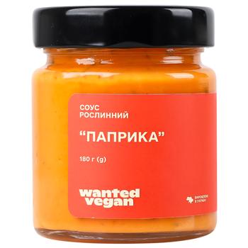 Wanted Vegan Paprika Plant-Based Sauce 180g - buy, prices for WINETIME - photo 2