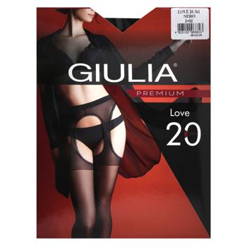 Колготи жіночі Giulia Love 20 Den р.3 Nero