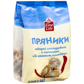 Fine Life Gingerbread with Plombir Ice Cream Flavor 300g - buy, prices for - photo 3