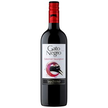 Вино Gato Negro Cabernet Sauvignon червоне сухе 13% 0,75л - купити, ціни на Ідеал - фото 1