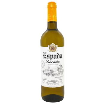 Вино Espada Dorada біле сухе 11% 0,75л
