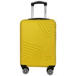 Airport Disc Yellow Suitcase 4 Wheels 50cm