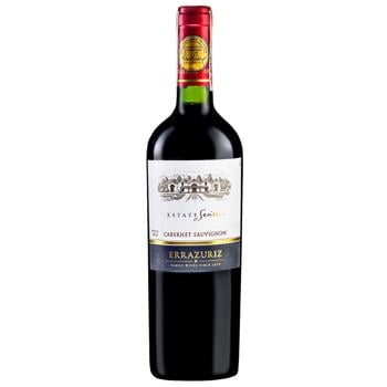 Вино Errazuriz Estate Cabernet Sauvignon красное сухое 13,5% 0,75л - купить, цены на - фото 1