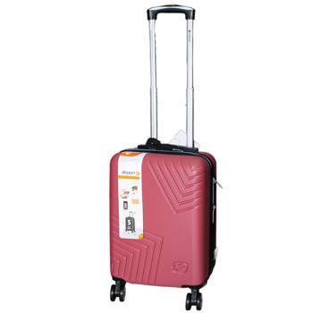 Airport Red Suitcase 4 Wheels 50cm - buy, prices for - photo 1