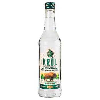 Krol Delikatna Vodka 40% 0.5l - buy, prices for AlcoHub - photo 1
