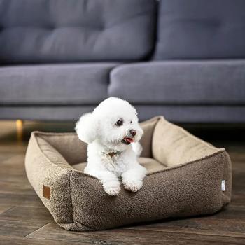 Noble Pet Albert Teddy лежак для собак M 70х50 см - бежевий - купити, ціни на MasterZoo - фото 3