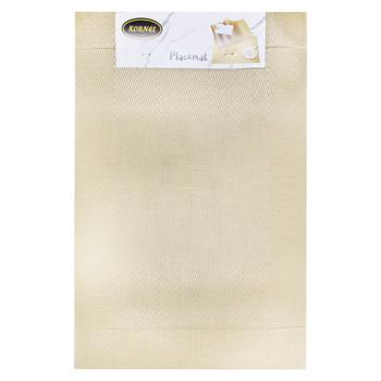 Kornel Beige Serving Mat 50*30cm - buy, prices for - photo 1