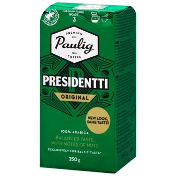 Paulig President Ground Coffee 250g - buy, prices for NOVUS - photo 5
