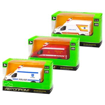 Avtoprom Car Toy 13*8*9cm in Assortment - buy, prices for COSMOS - photo 1