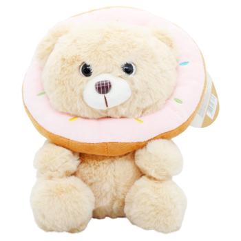 Teddy Bear Soft Toy with Donut C46606