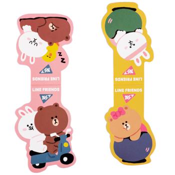 Yes Line Friends Magnetic Bookmarks 2pcs - buy, prices for Auchan - photo 2