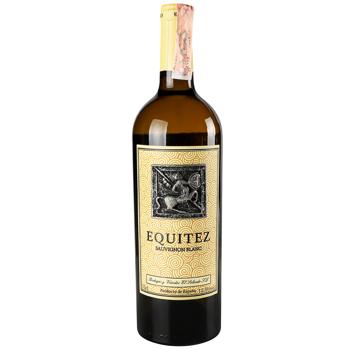 El Soleado Equitez Sauvignon Blanc White Dry Wine 12.5% 0.75l - buy, prices for MegaMarket - photo 1